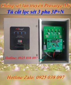 Tủ chống sét lan truyền 3 pha 4P 200kA Prosurge PSP347Y42M/T2FCTA 5 Tủ chống sét lan truyền 3 pha 4P 200kA Prosurge PSP347Y42M/T2FCTA