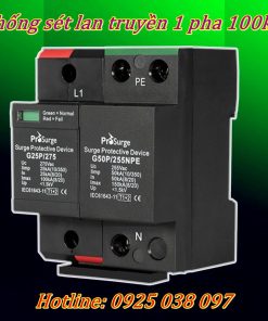 Chống sét lan truyền 1 pha 100kA (Imax) G25P/385-S/PN50 Prosurge