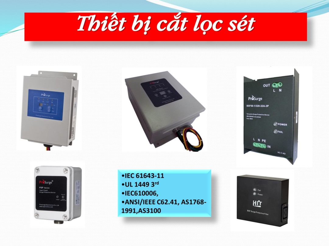 Thiết bị cắt lọc sét