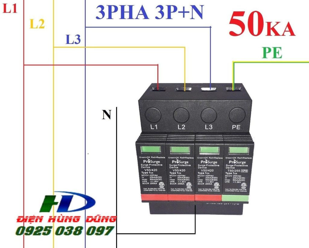Thiết bị chống sét lan truyền cho hệ thống điện nhà ở Thiết bị chống sét lan truyền cho hệ thống điện nhà ở