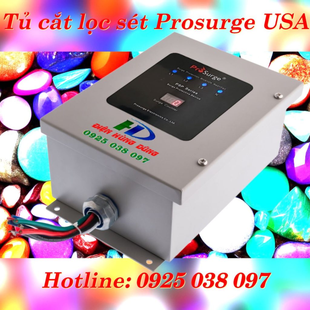 Thiết bị cắt lọc sét lan truyền 1 Pha, 3 Pha