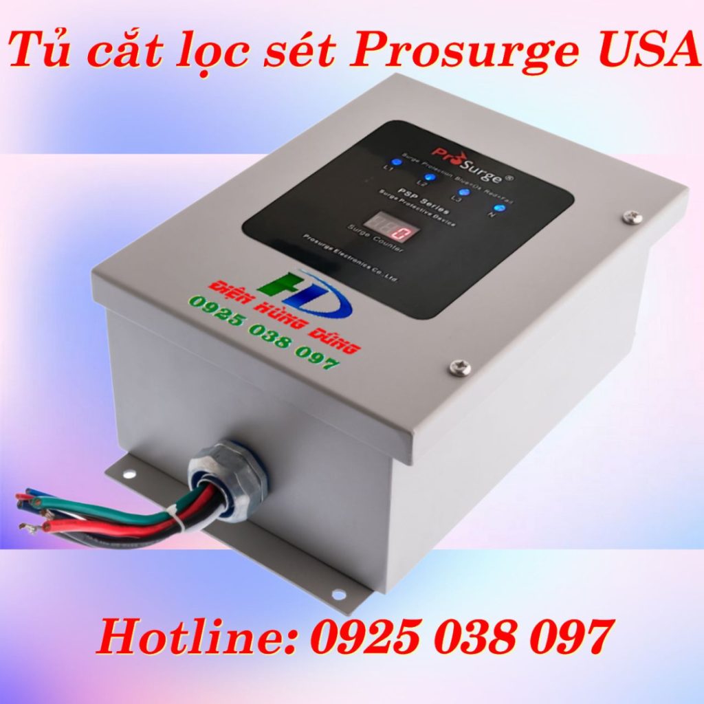 Thiết bị cắt lọc sét lan truyền 1 Pha, 3 Pha