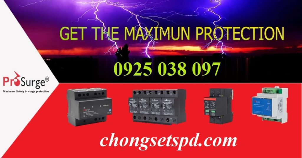 Thiết bị cắt lọc sét lan truyền 1 Pha, 3 Pha