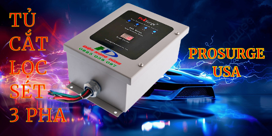 Tủ cắt lọc sét 3 pha 300kA