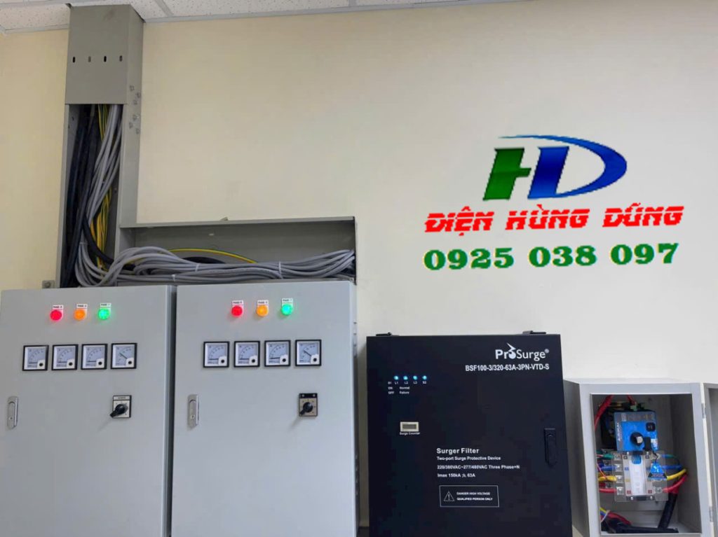 Thiết bị cắt lọc sét lan truyền 1 Pha, 3 Pha