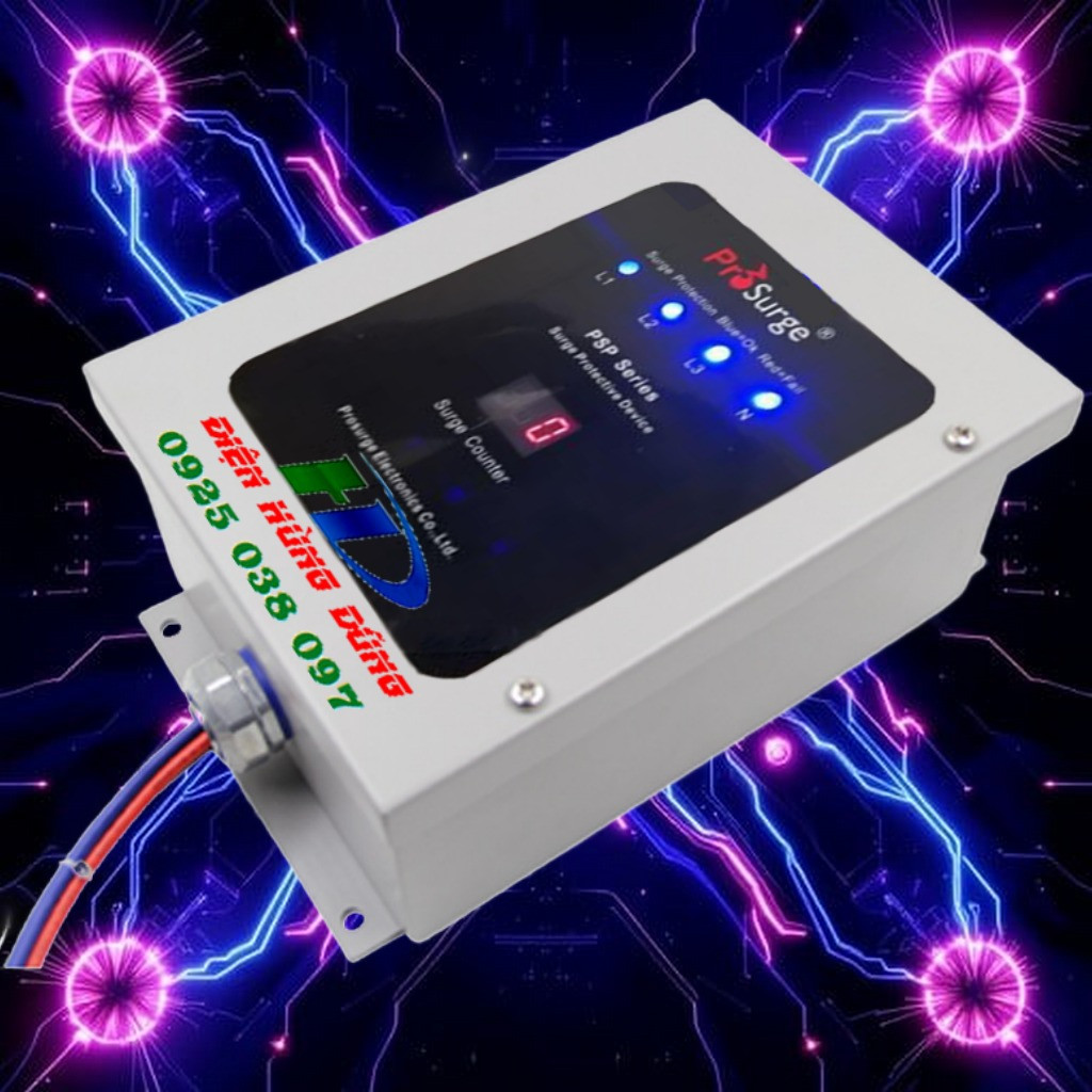 Thiết bị cắt lọc sét lan truyền 1 Pha, 3 Pha