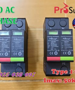 thiết bị cắt sét AC 1 pha 50kA DS50/385-(V+T)-(S) Prosurge (2)
