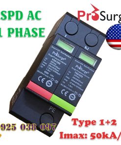 Thiết Bị Chống Sét Lan Truyền 1 Pha 50ka Mỹ Ds50385 (v+t) (s) (1)