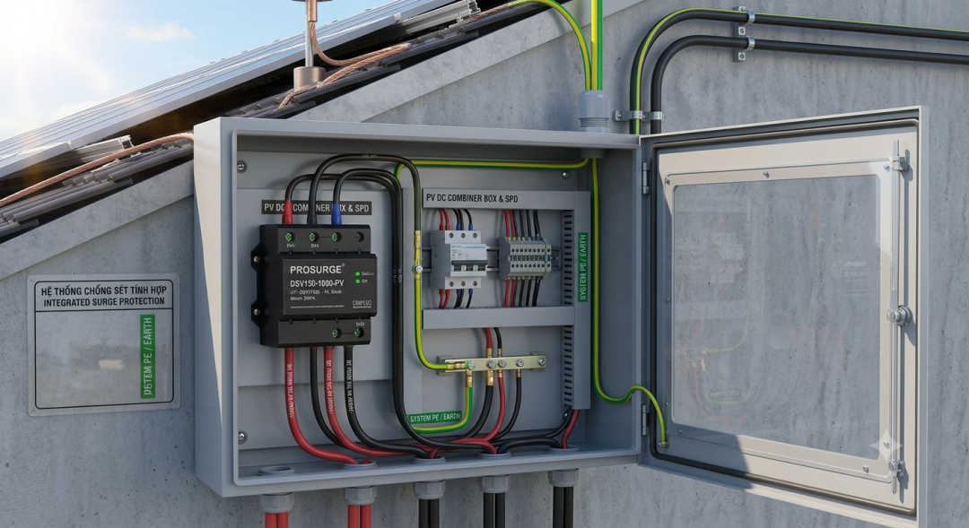 Thiết Bị Chống Sét Lan Truyền DC